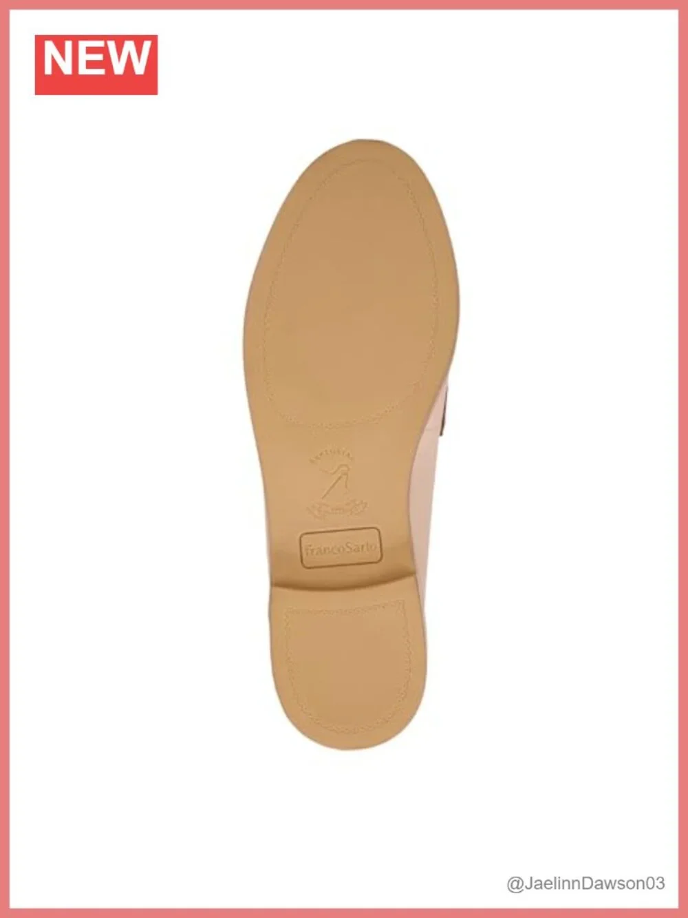 Franco Sarto Women's Loafers Slip-On Leather Round Toe Business Casual